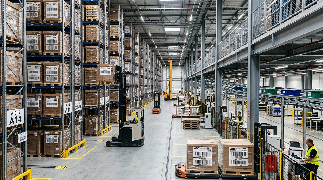 Logistics and Warehousing Fixed Asset Tracking