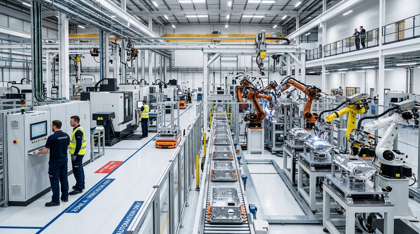 Manufacturing Plant and Machinery Fixed Asset Tracking